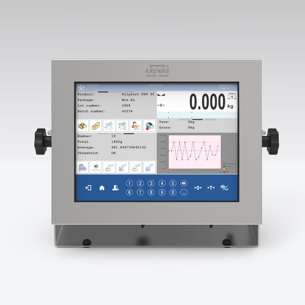 Radwag HY10 Bordvekt - Bilde 8